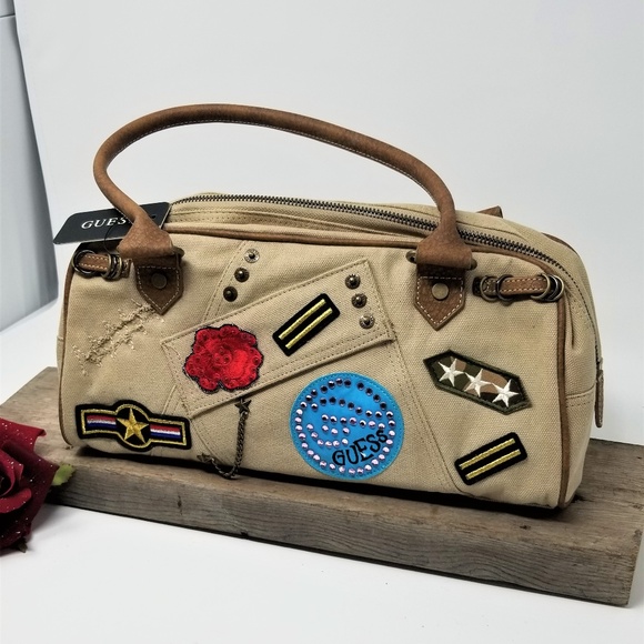 Guess Handbags - Love this Guess Purse Fabric Military thyme NWT